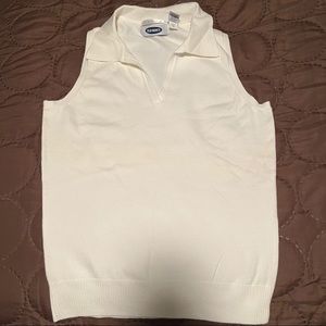 Old Navy Sleeveless Collared Shirt
